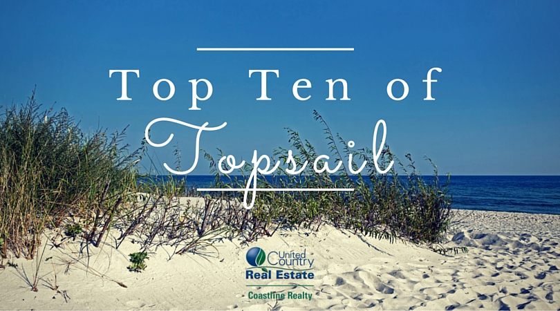 Top Ten of Topsail Island